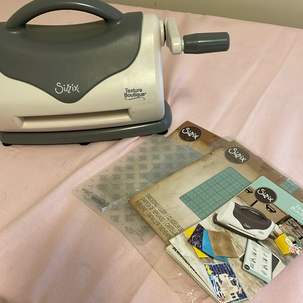 Sizzix texture boutique
